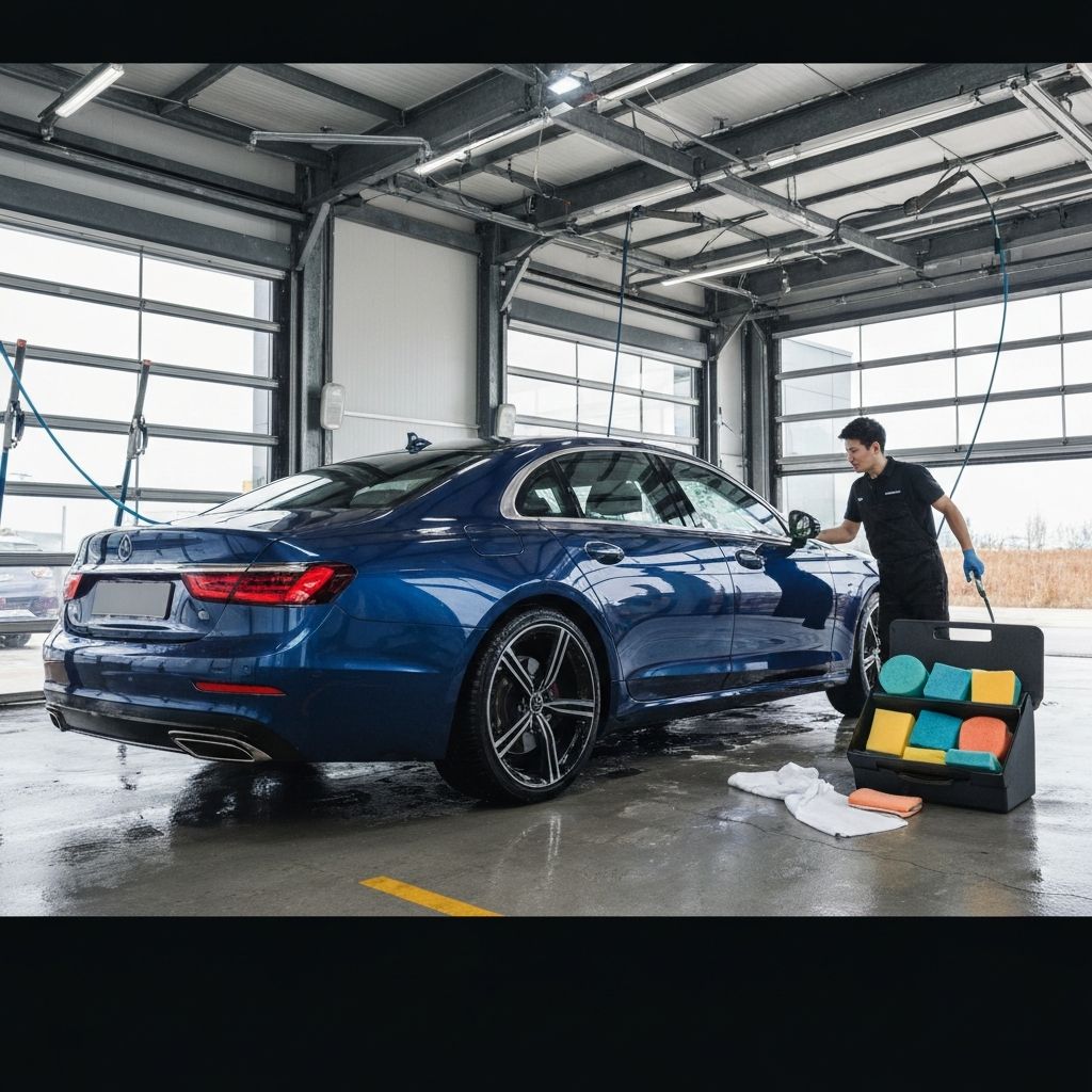 تنظيف السيارات